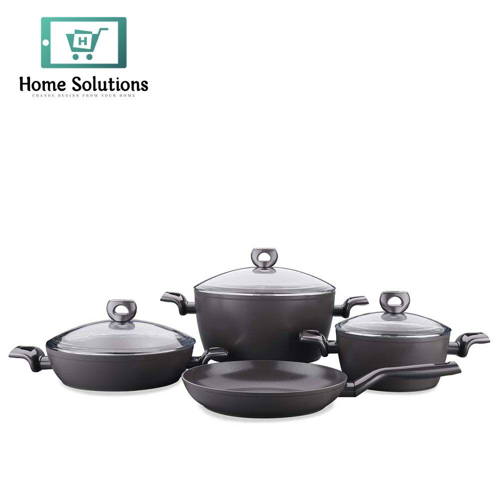 Korkmaz A-3942 Nora Ceramic 7 Pcs. Cookware Set