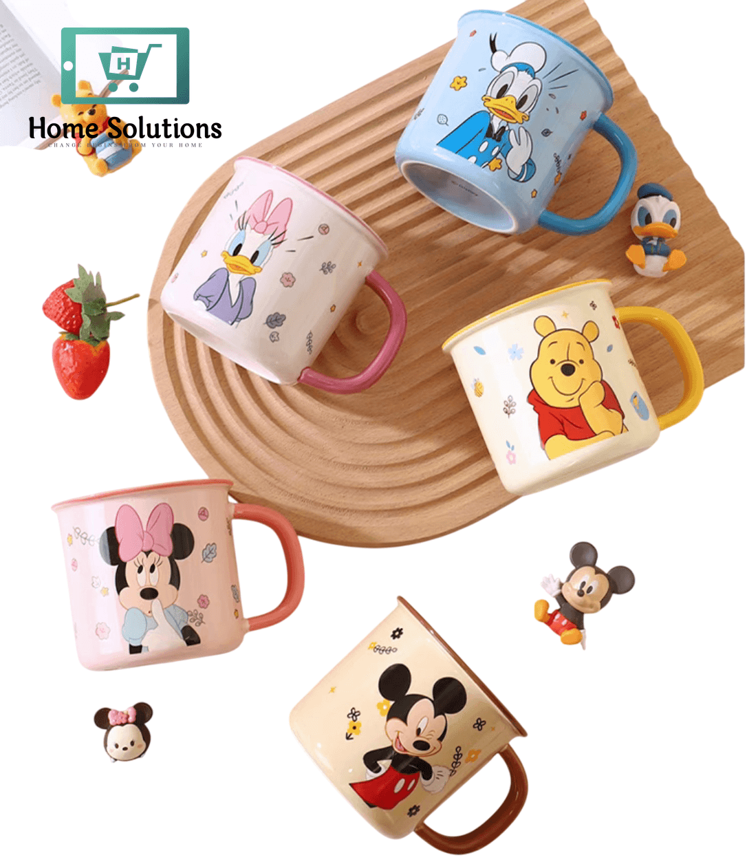 DISNEY Mickey & Friends Porcelain Coffee Mug - 350ml