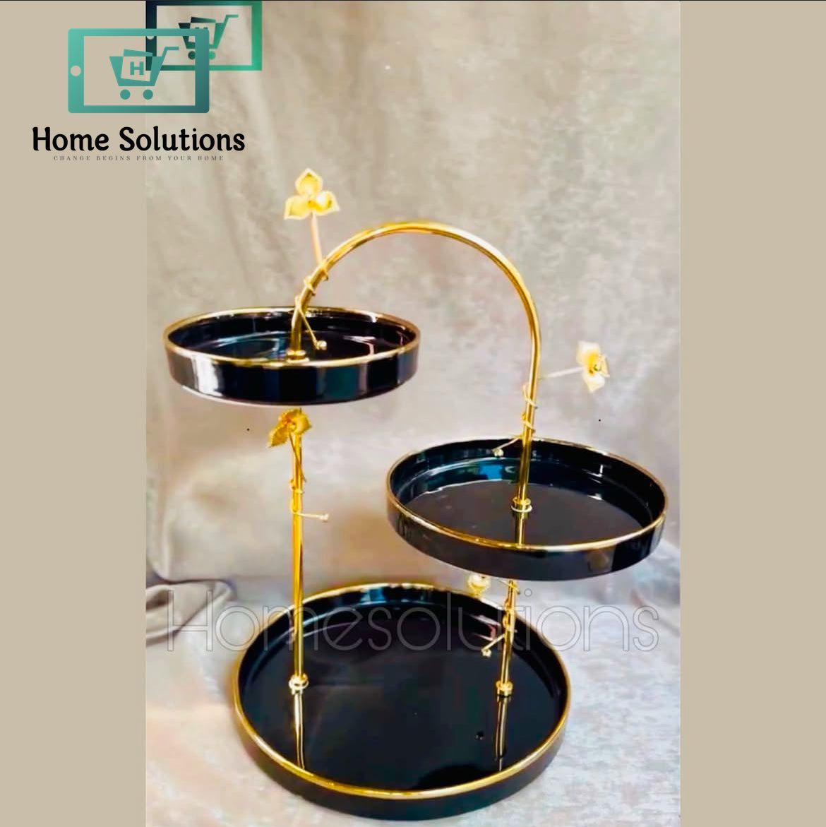 Arabic Style 3 Tier Serving Stand