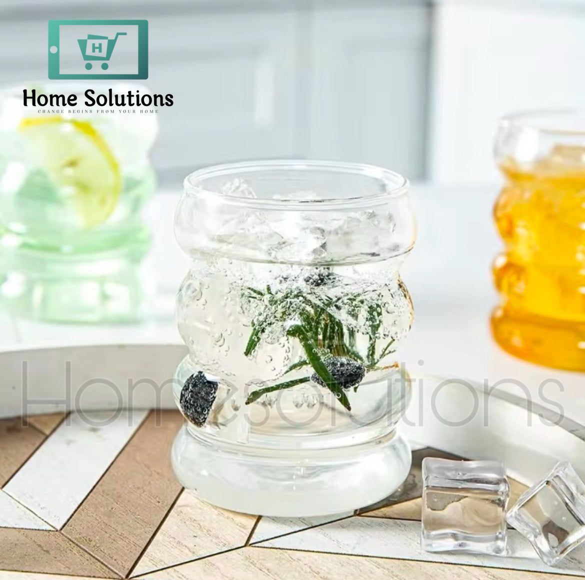 Alipis Caterpillar Ice Tea Glass Set of 6