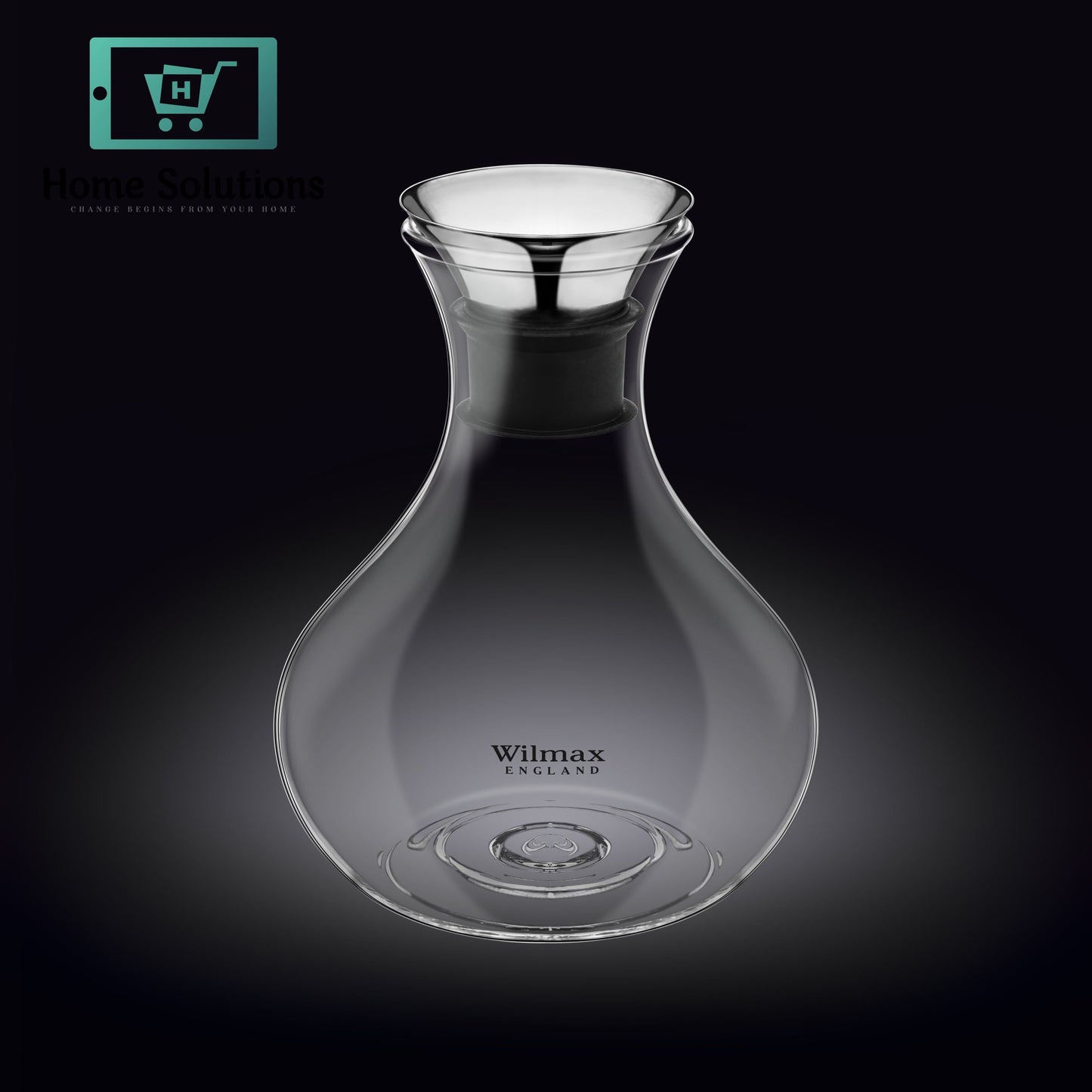 Wilmax 1000ml Glass Jug – Elegant & Durable Serving Pitcher