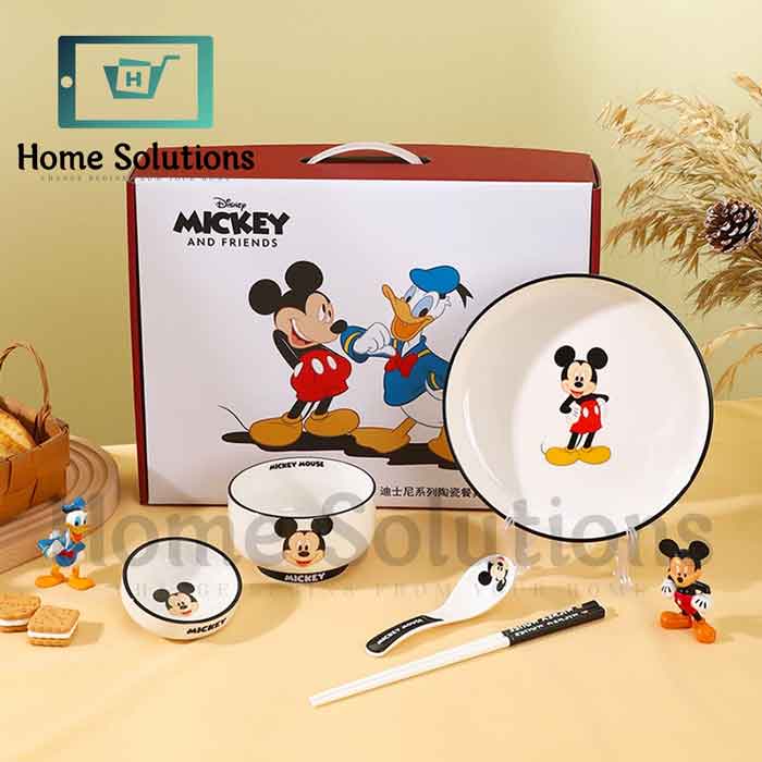 DISNEY Mickey & Friends 6 in 1 Dinnerware Set – 6 Pieces