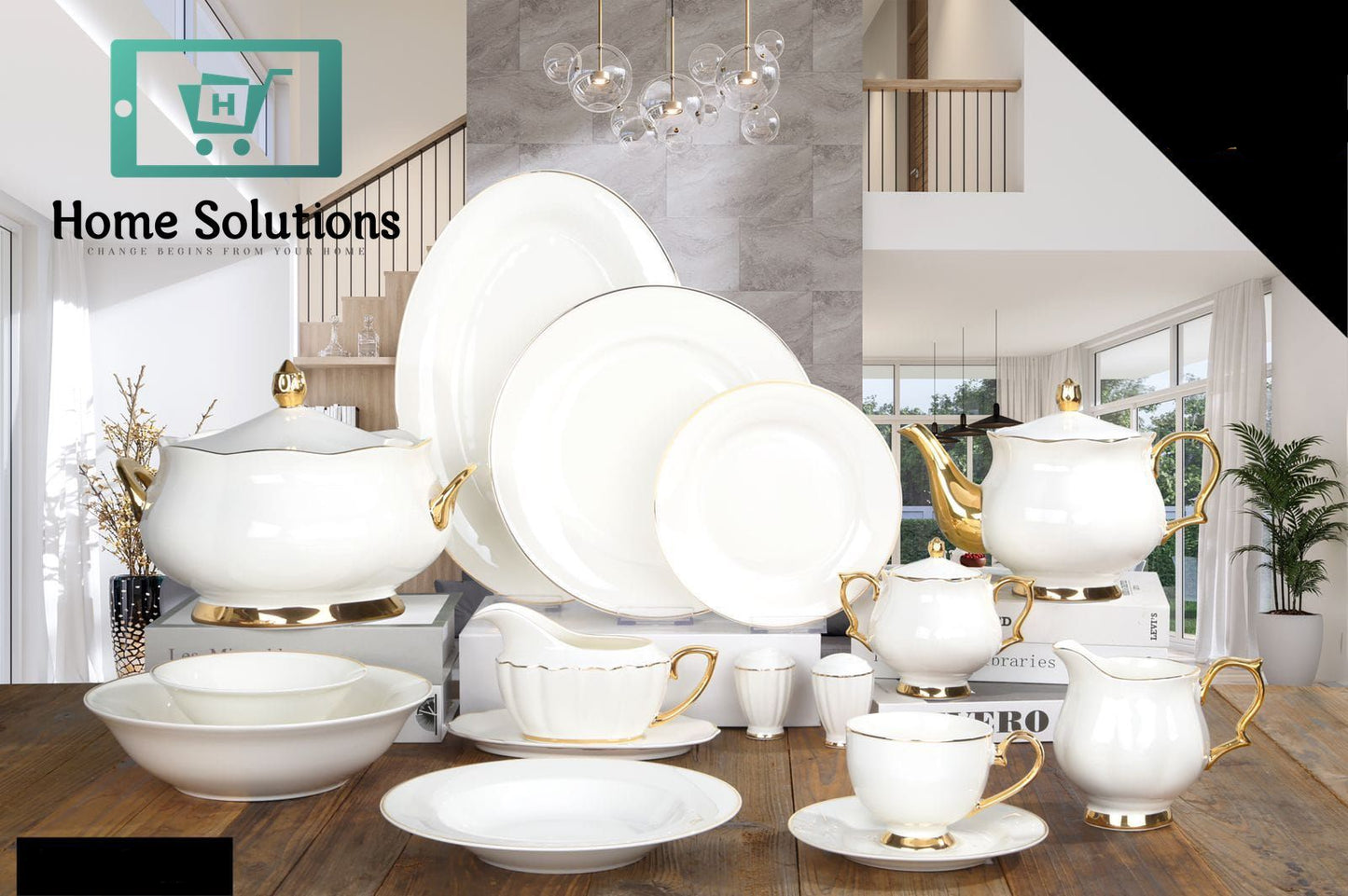 Johnson Brothers -Inspired Dinner Set