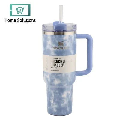 Stanley The Quencher H2.0 FlowState™ Tumbler | 40 OZ | Tie Die Blue
