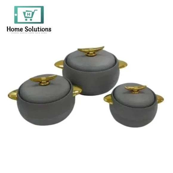 Food Warmer Hotpot Set of 3 – Insulated Casserole Set