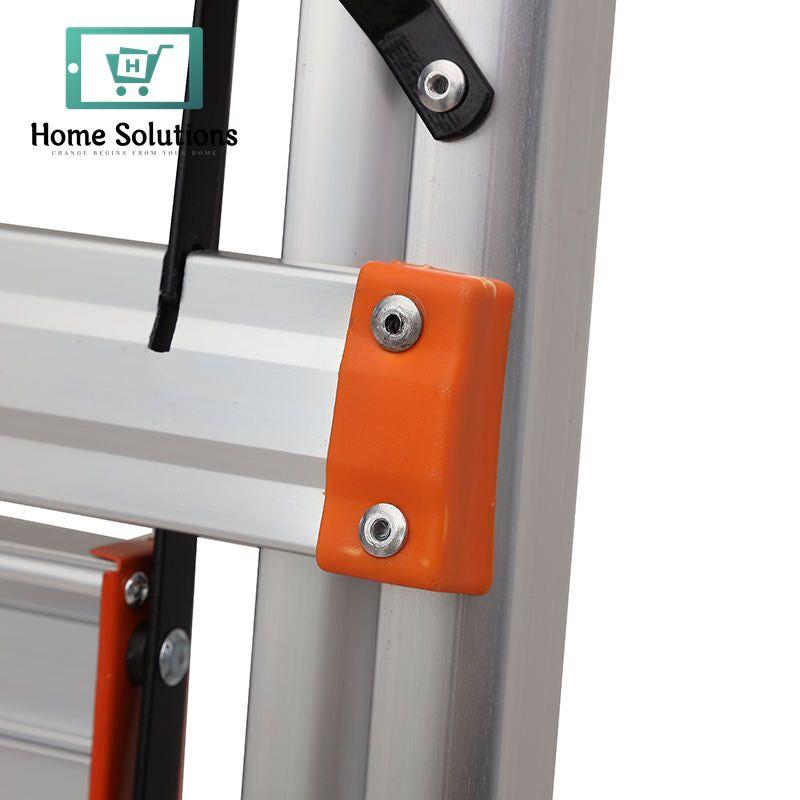 Household Folding Herringbone Ladder with Handle – 3 Step Safety Ladder