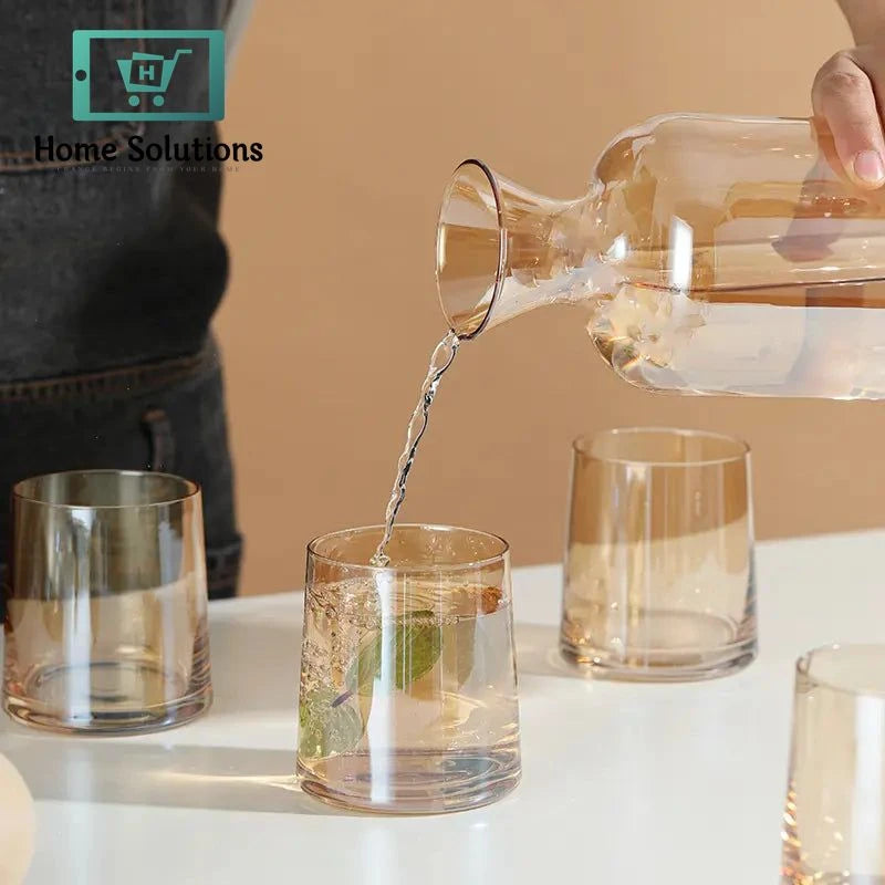 Crystal Tumbler Glass Set – Thin Rim, 300ml Set of 6 | Elegant Everyday Luxury