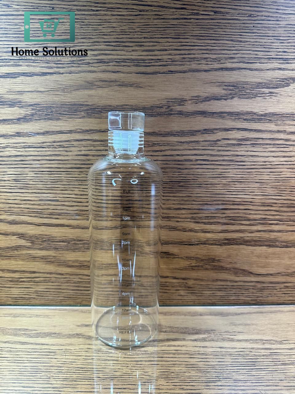 Clear Glass Water Bottle – Leak-Proof & Eco-Friendly for Sports, Fitness & Daily Use