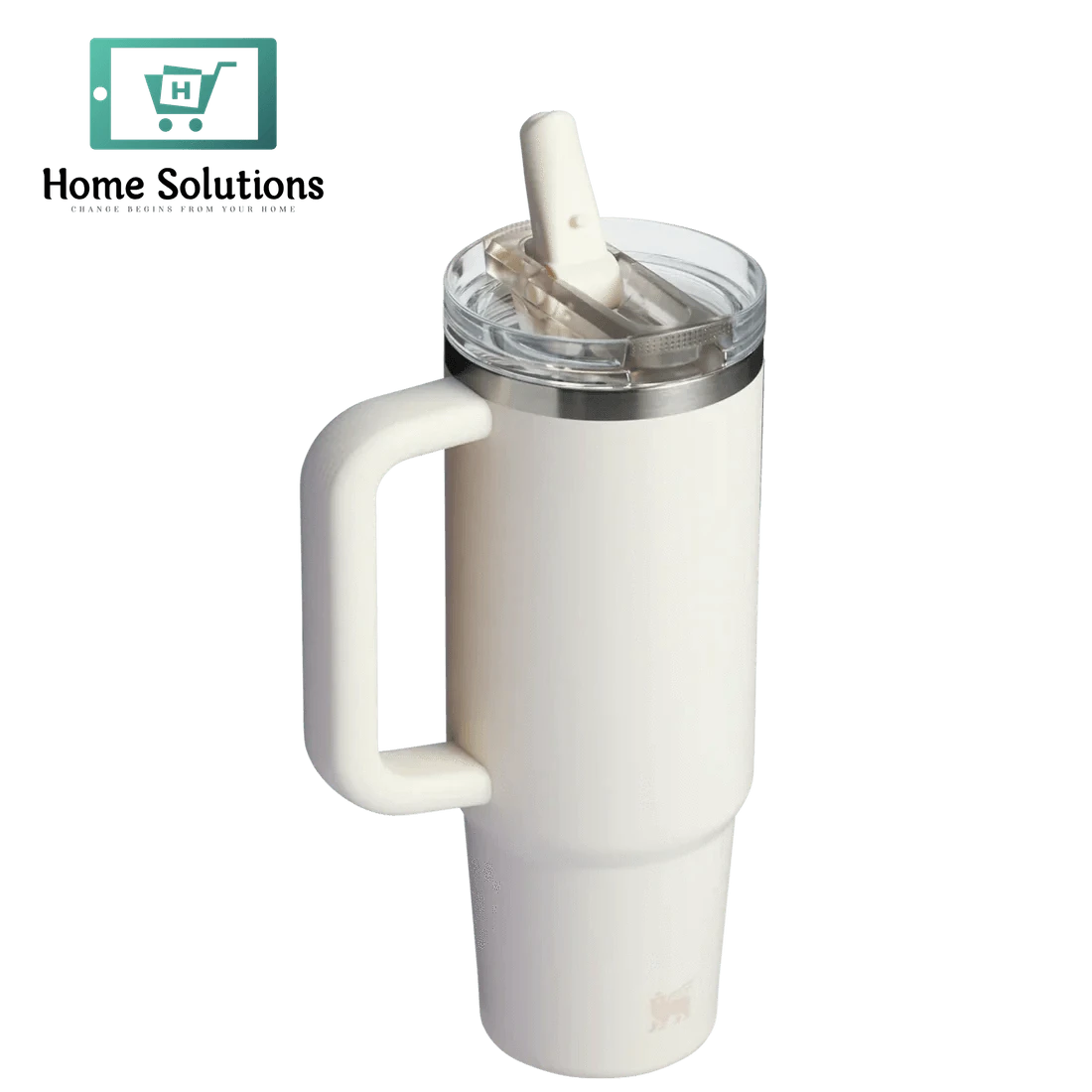 The Quencher ProTour Flip Straw Tumbler | 40 OZ Cream