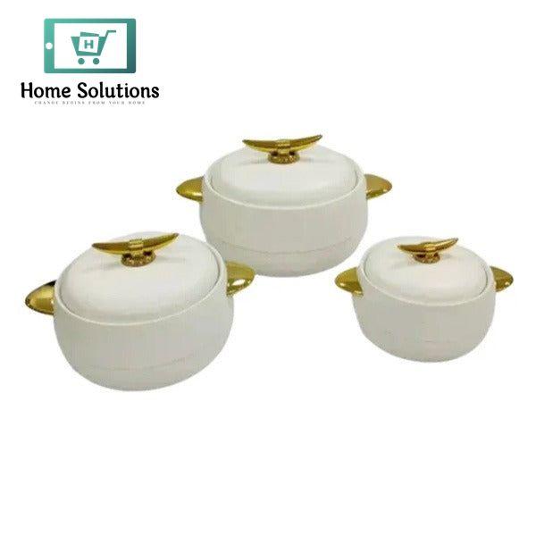 Food Warmer Hotpot Set of 3 – Insulated Casserole Set