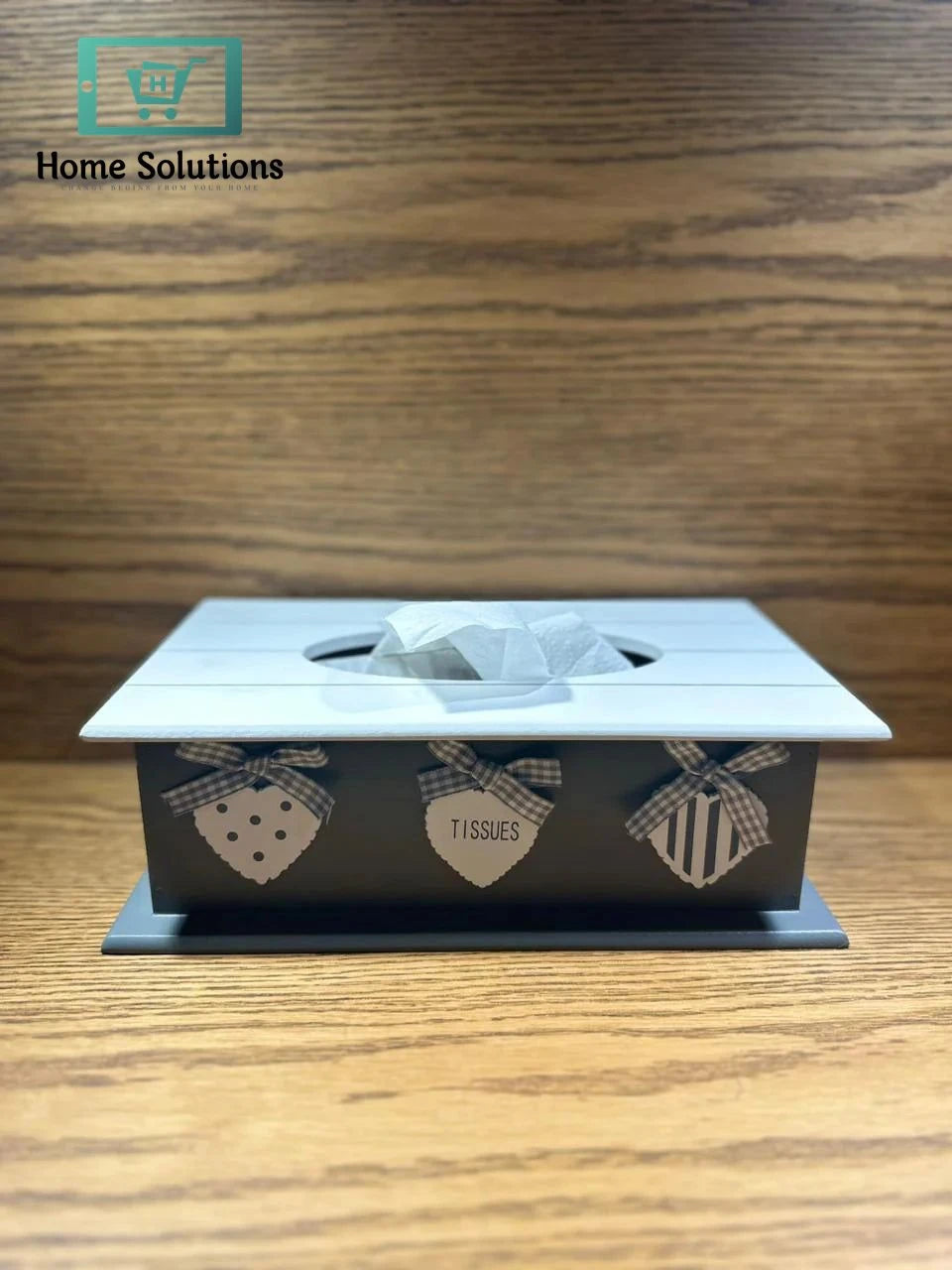 MDF Wood Tissue Box – Stylish & Durable Tissue Holder