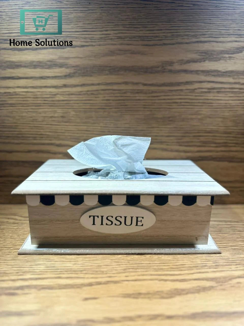 MDF Wood Tissue Box – Stylish & Durable Tissue Holder