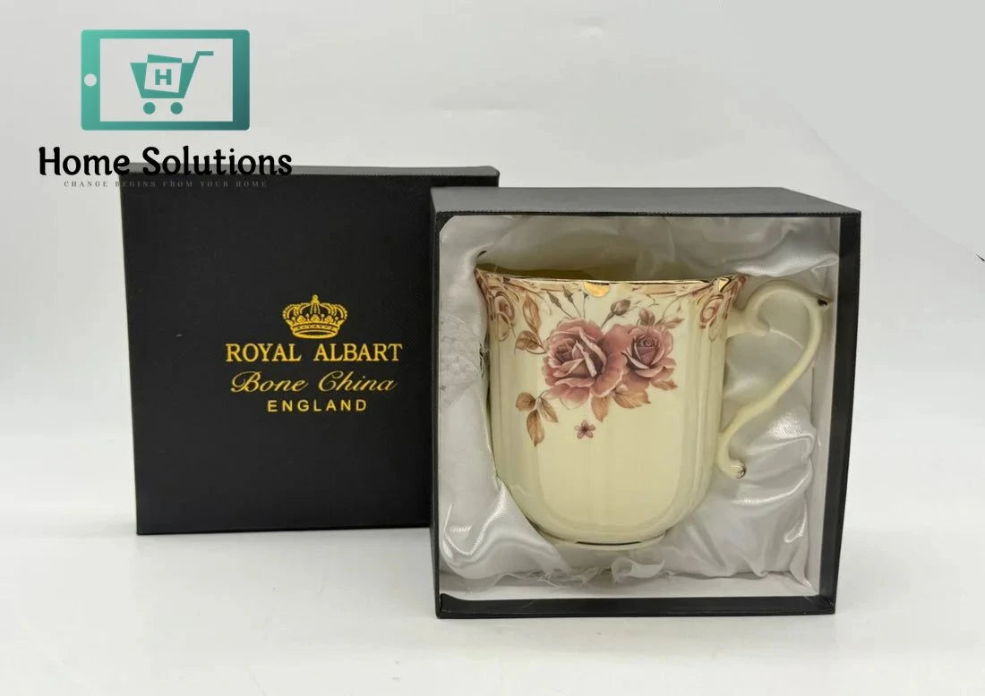 Royal Albert Style Floral Single Mug