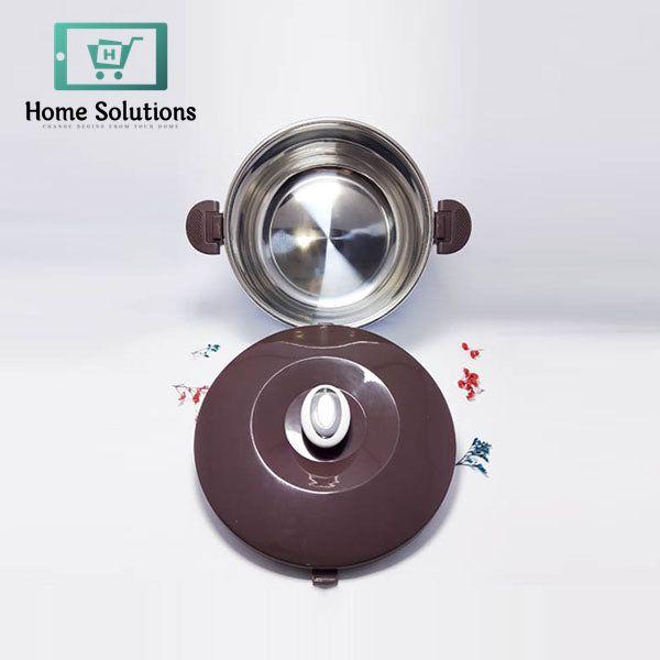 Thailand OPTIMO Insulated Hot Pot Set – Multiple Sizes (Chocolate)