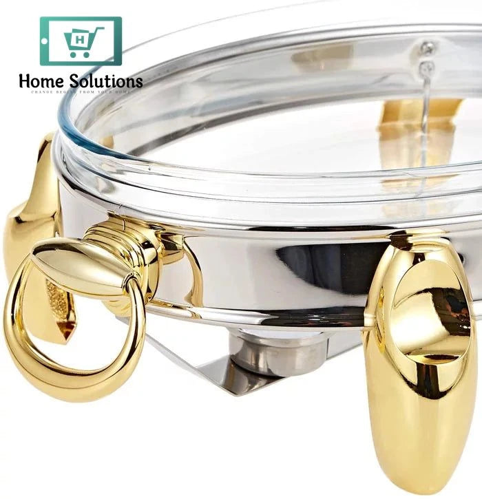 Regent Lux Oval Food Warmer Serving Dish 3- Liter