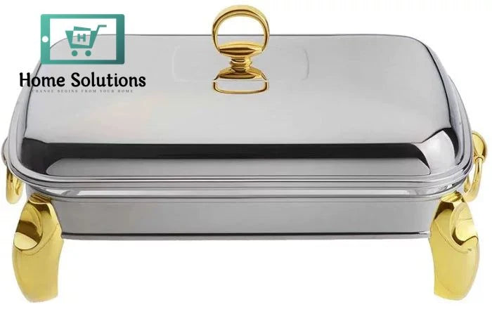 Regent Lux Rectangular Food Warmer Serving Dish 3 Liter