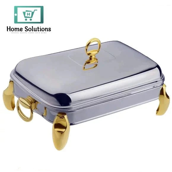 Regent Lux Rectangular Food Warmer Serving Dish 3 Liter