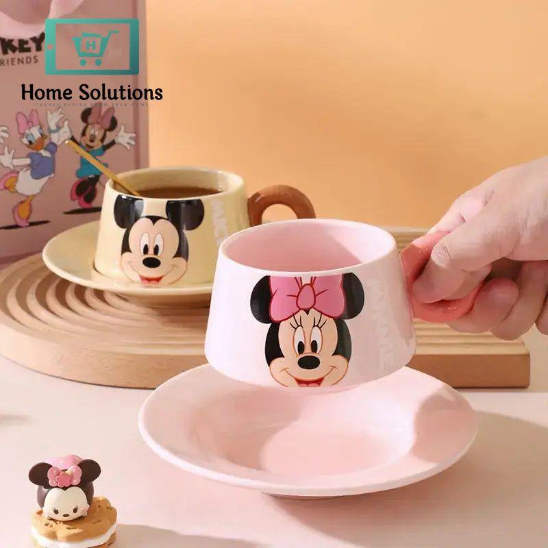 DISNEY Mickey & Friends Cup and Saucer Set - Donald Duck