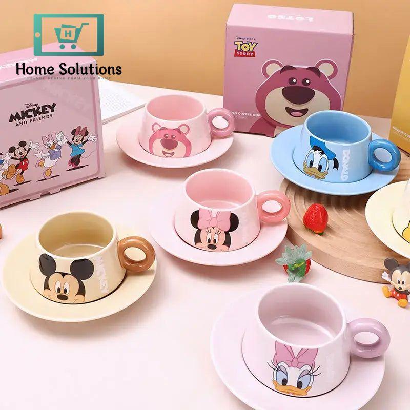 DISNEY Mickey & Friends Cup and Saucer Set - Donald Duck