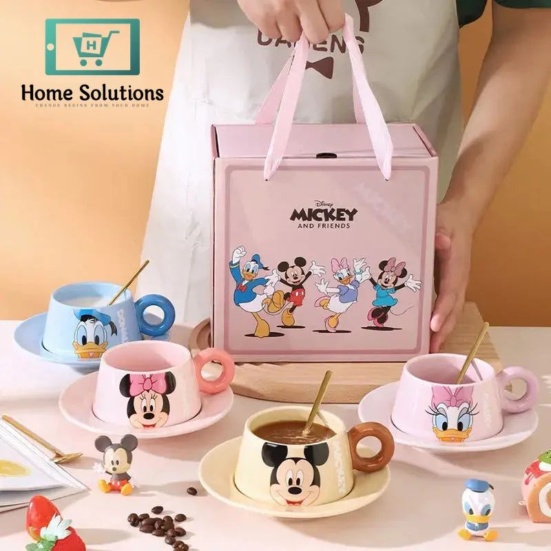 DISNEY Mickey & Friends Cup and Saucer Set - Donald Duck