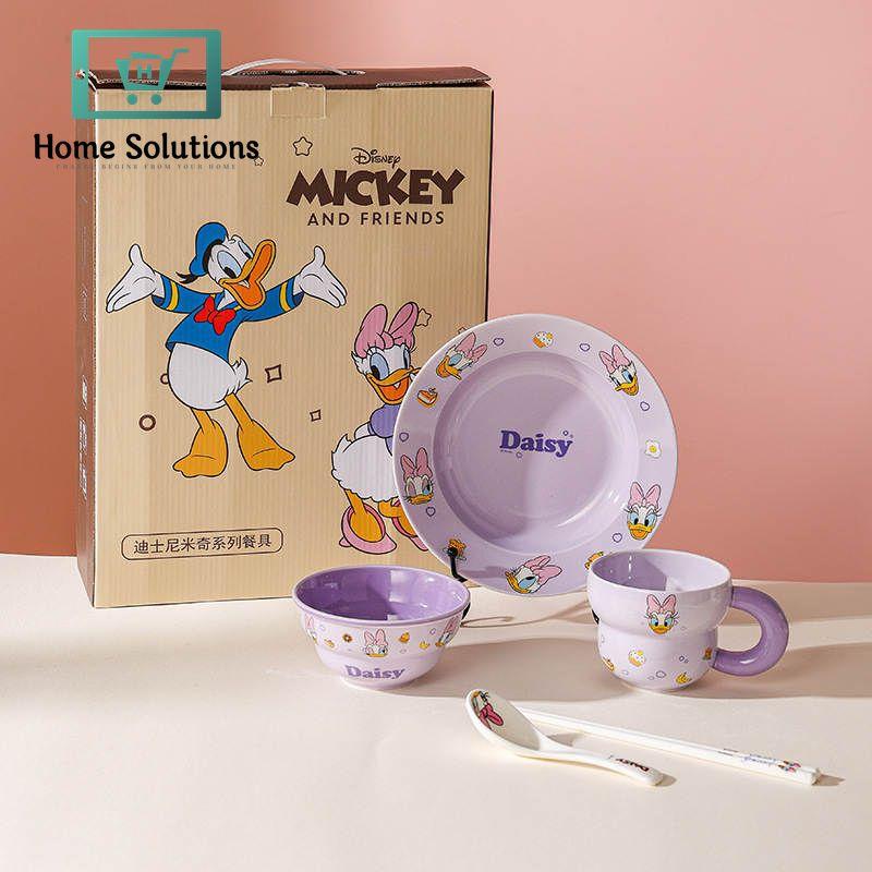 DISNEY Mickey & Friends Dinnerware Meal Set - 6 Pieces - Daisy Duck