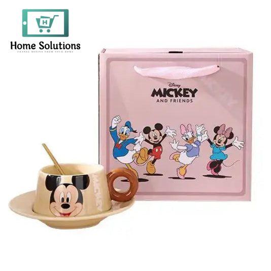 DISNEY Mickey & Friends Cup and Saucer Set - Mickey Mouse