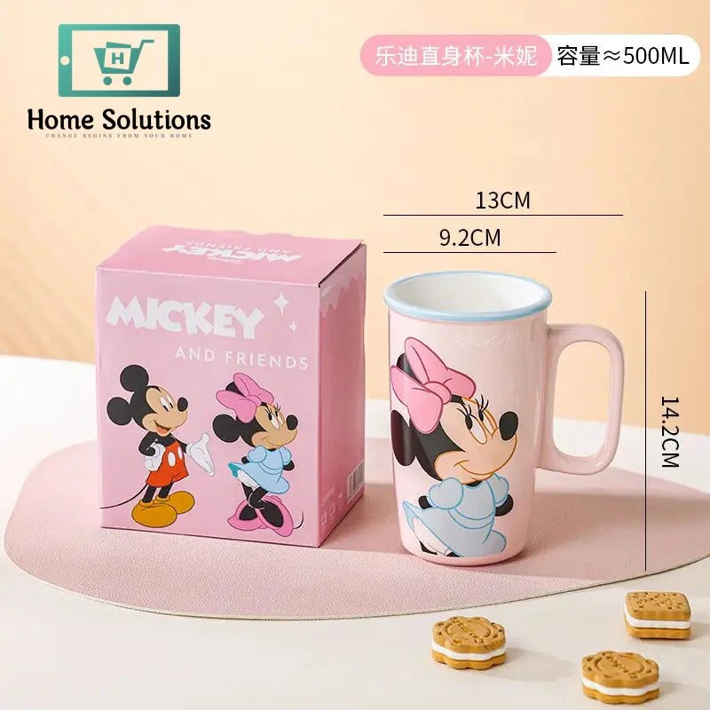 DISNEY Mickey & Friends Porcelain Mug With Premium Gift Box - 500ml - Minnie Mouse