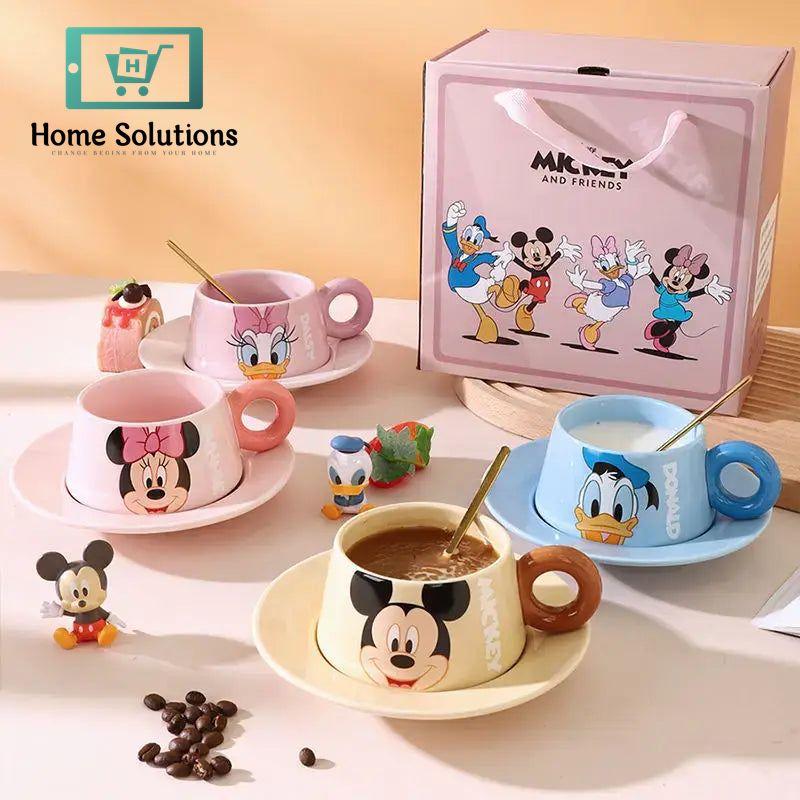 DISNEY Mickey & Friends Cup and Saucer Set - Donald Duck