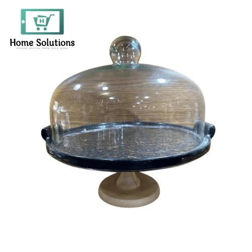 Natural Wooden Cake Stand – Rustic & Elegant Dessert Display