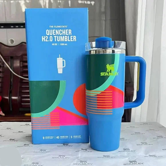 Stanley Limited Edition Quencher Tumbler Blue Impression