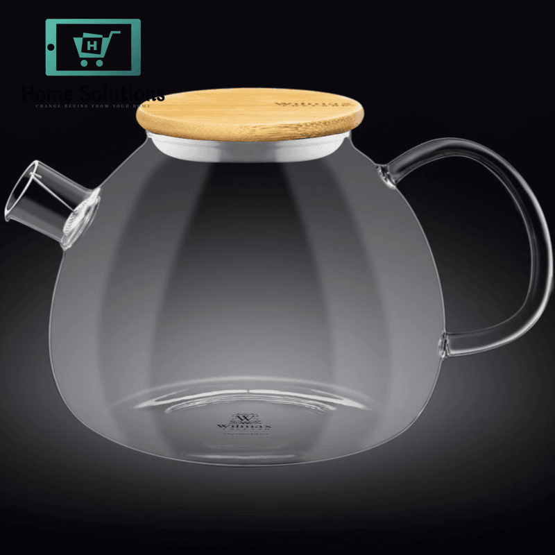 Wilmax England Thermo Glass Tea Pot - 1200ml
