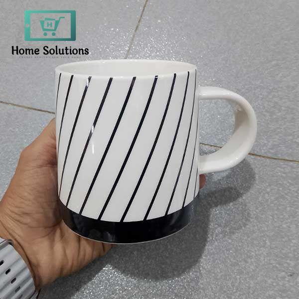 Classic Ceramic Mug – 500 ml Large Capacity Coffee & Tea Cup