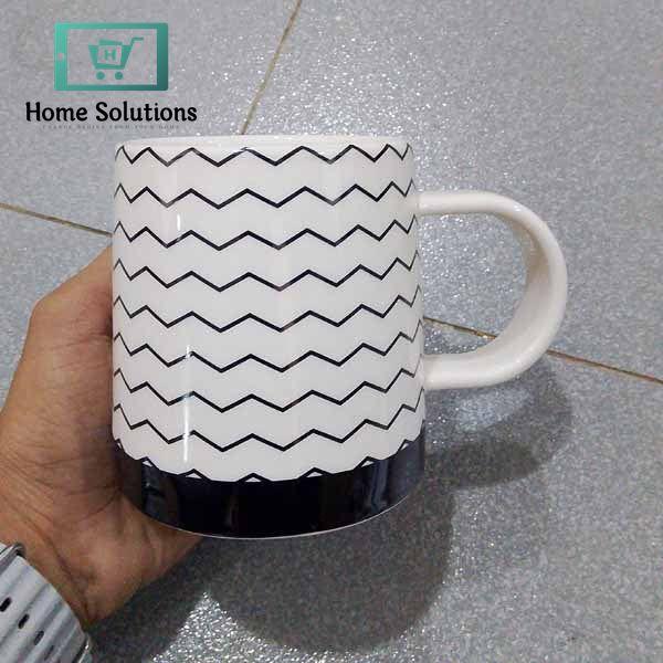 Classic Ceramic Mug – 500 ml Large Capacity Coffee & Tea Cup