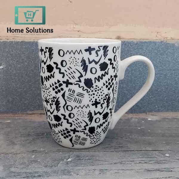 Ceramic Mug – 350 ml Compact Coffee Companion