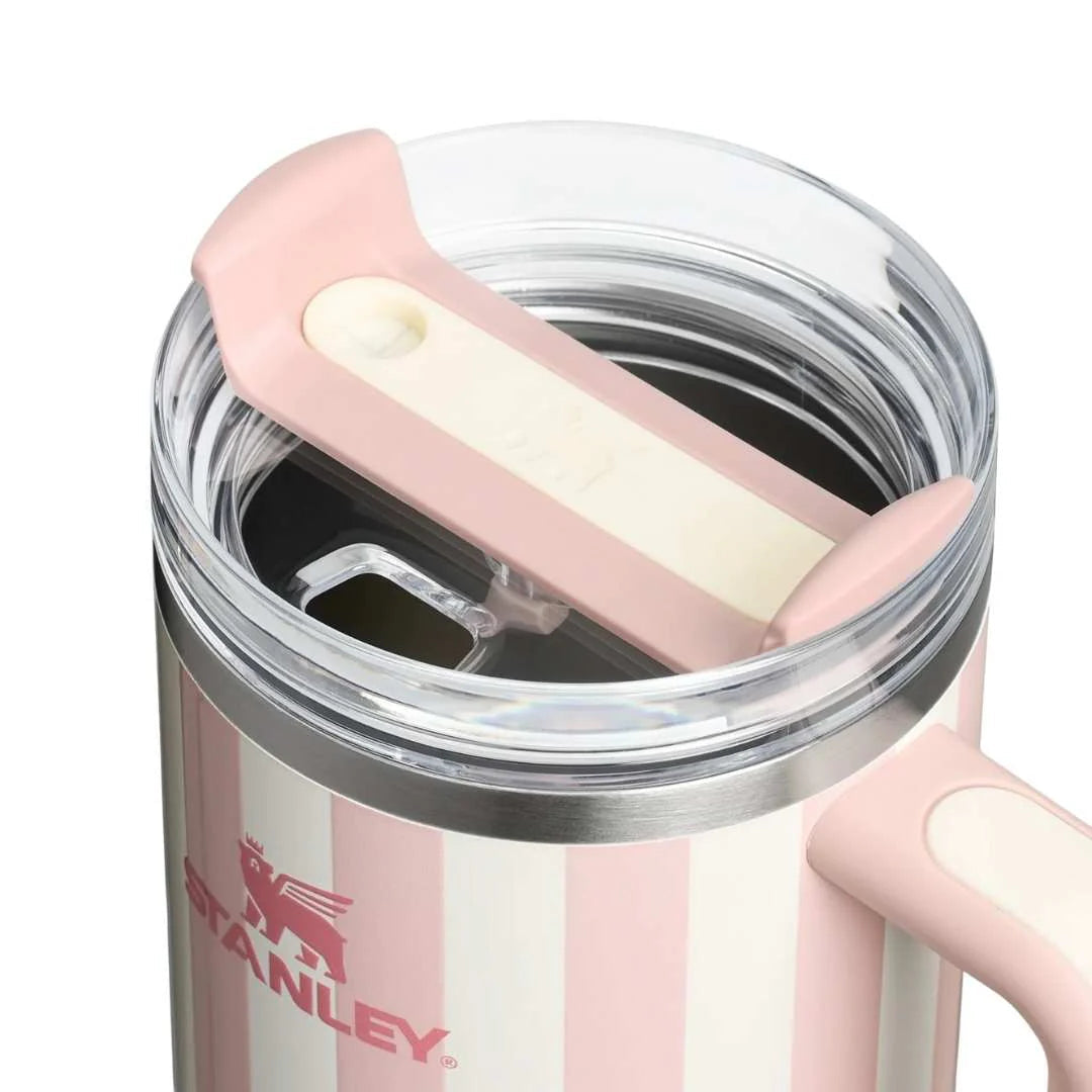 THE QUENCHER H2.0 FLOWSTATEM TUMBLER 400Z - PEACH WHIP CABANA FLOSS