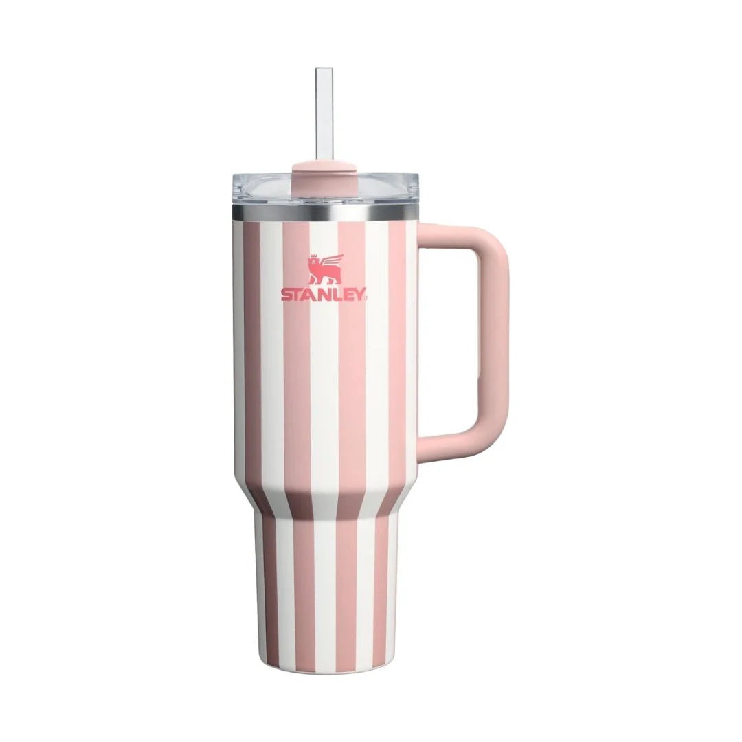 THE QUENCHER H2.0 FLOWSTATEM TUMBLER 400Z - PEACH WHIP CABANA FLOSS