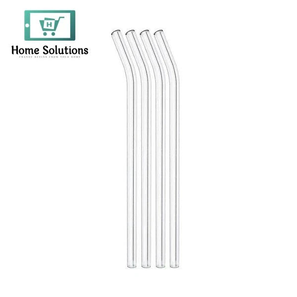 Glass Straw With Cleaning Brush