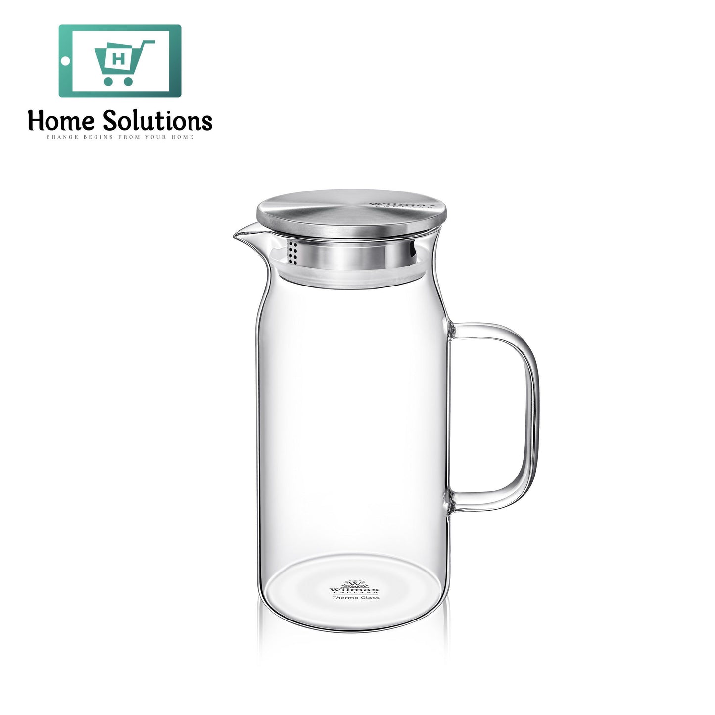 Wilmax Double Wall Thermo Glass Jug – 1000 ml