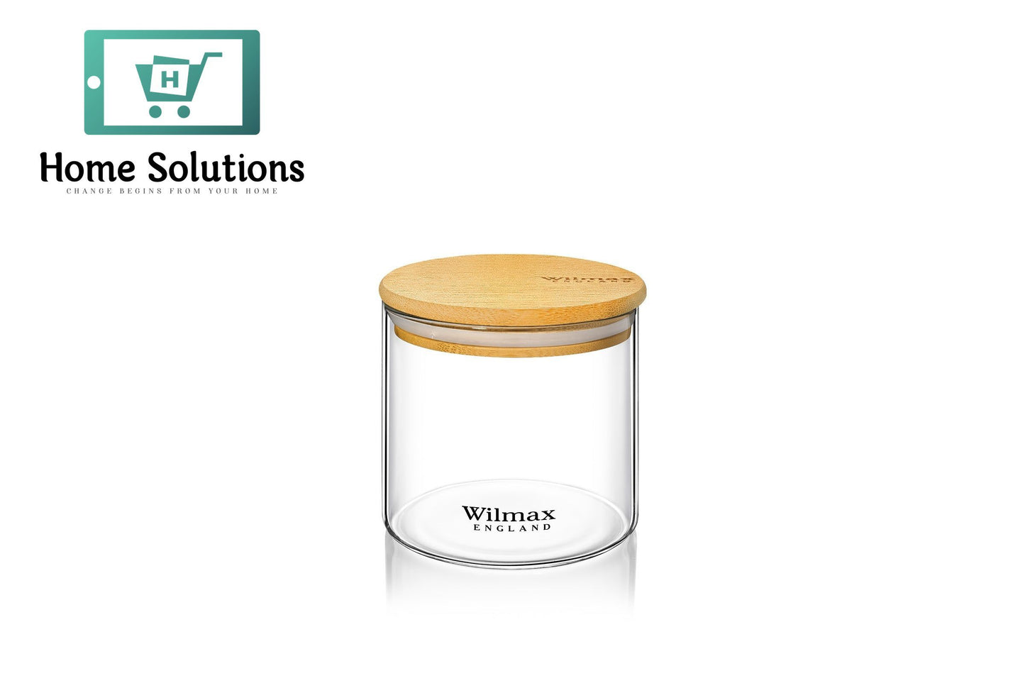 Wilmax Glass Storage Jar with Lid