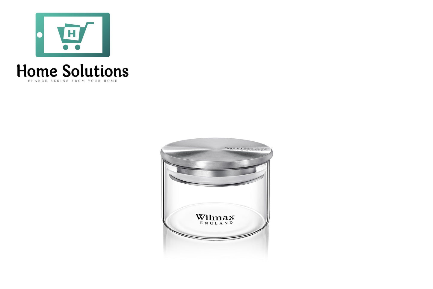 Wilmax Glass Jar with Lid