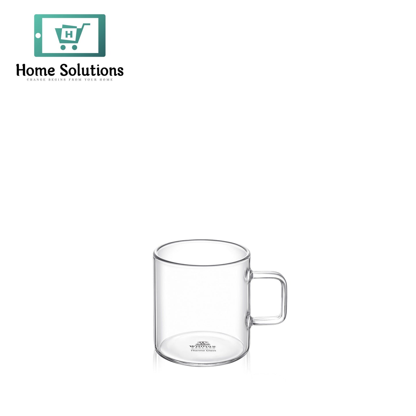 Wilmax Double Wall Thermo Glass Mug – 80 ml (Single Piece)