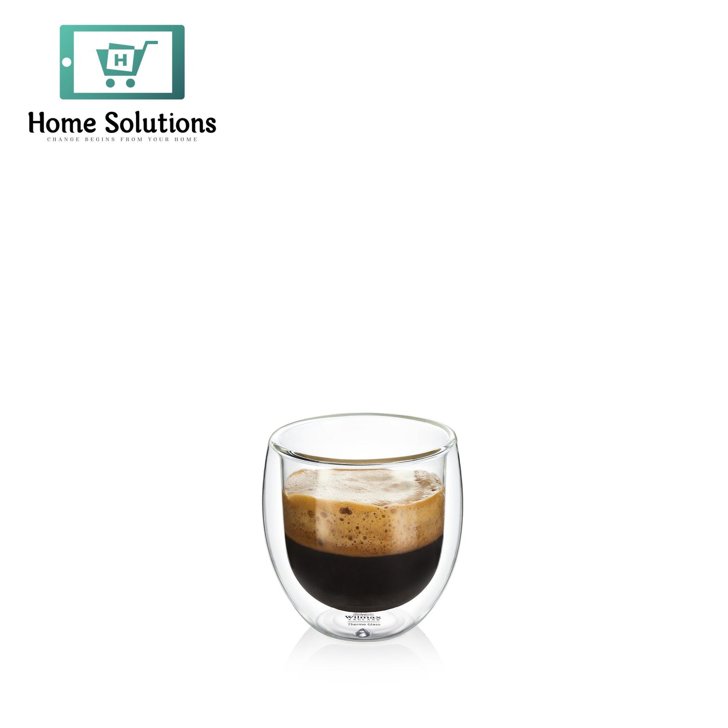 Wilmax Double Wall Thermo Glass – 100 ml & 150 ml