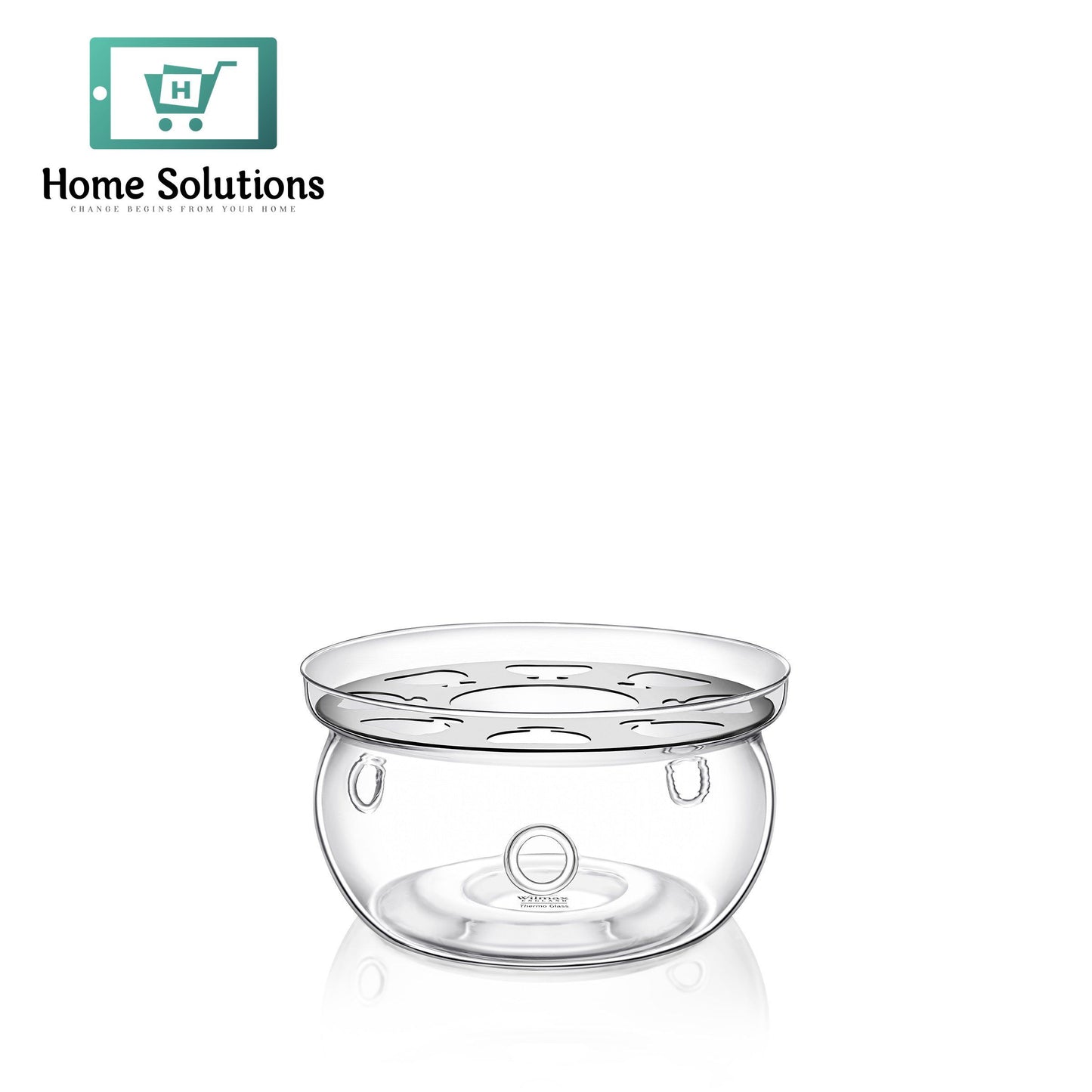 Wilmax Porcelain Warming Stand – 5×13 Inch
