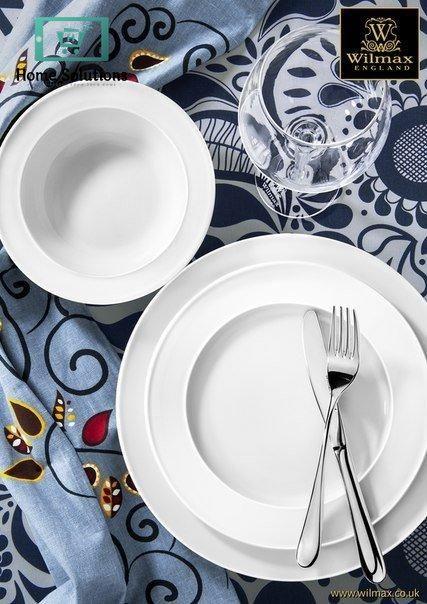 Wilmax England Dessert Plates – 7 & 8 Inch Porcelain Set