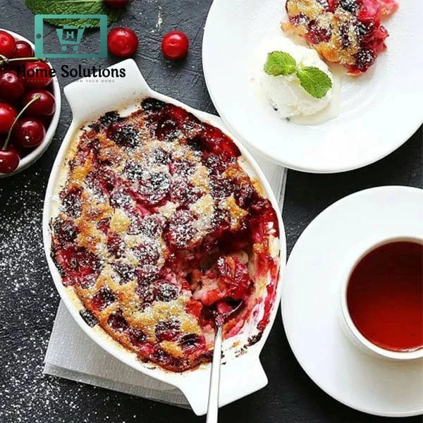 Wilmax England Fine Porcelain Baking Dish 8.5 Inch 22 cm – Elegant Oven-to-Table Serveware