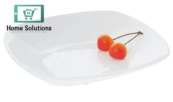 Wilmax England Fine Porcelain Deep Plate – 8.75 x 8.75 Inch