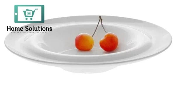 Wilmax England 10-Inch Fine Porcelain Deep Plate – Elegant and Versatile Design