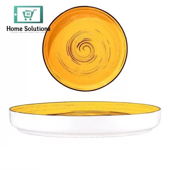 Wilmax England 9-Inch Fine Porcelain Plate – Classic Round Dinnerware