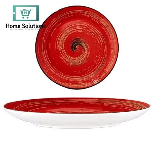 Wilmax England Round Plate 8-Inch – Fine Porcelain Classic Dinnerware