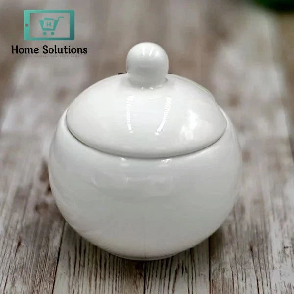 Wilmax England Fine Porcelain Sugar Bowl – 325 ml